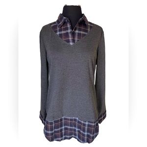 Women's 2 in 1 Tunic Top